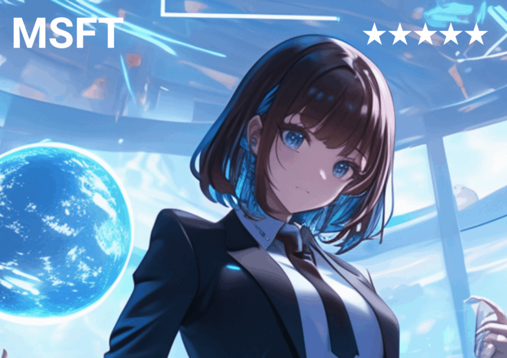 このカードはフィクションであり、特定の銘柄を推奨するものではありません。