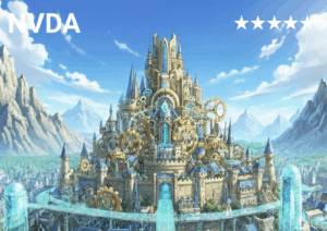 エヌビディア：このカードはフィクションであり、特定の銘柄を推奨するものではありません。