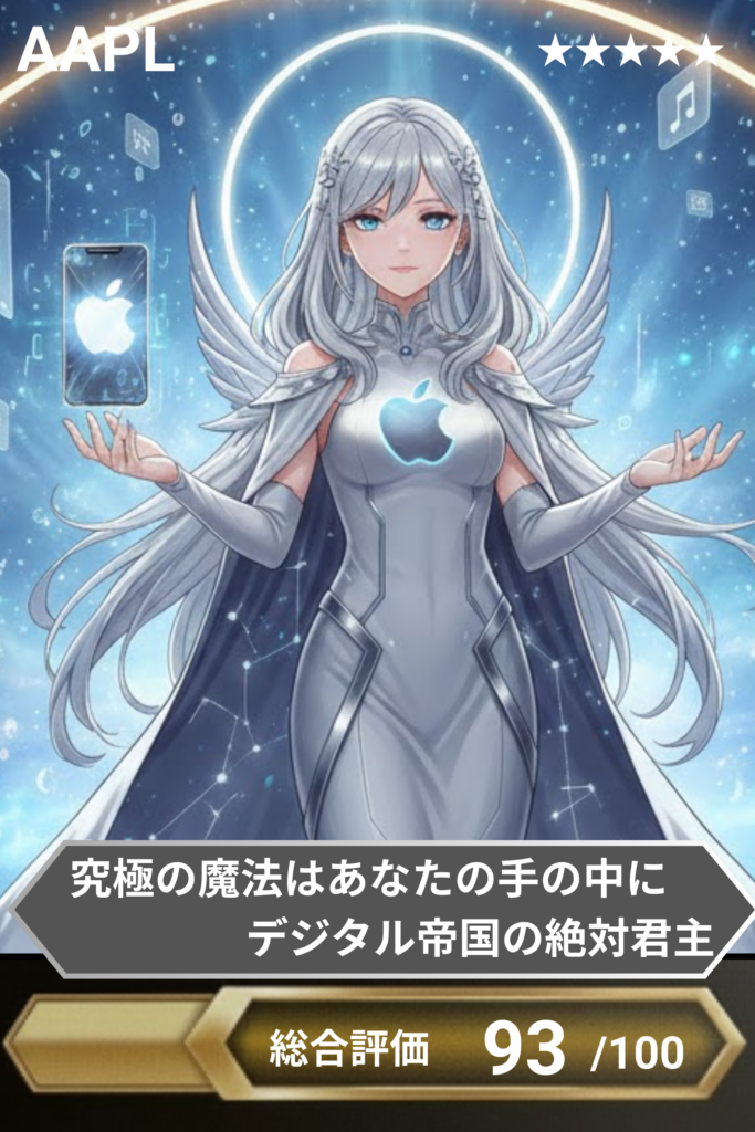 このカードはフィクションであり、特定の銘柄を推奨するものではありません。